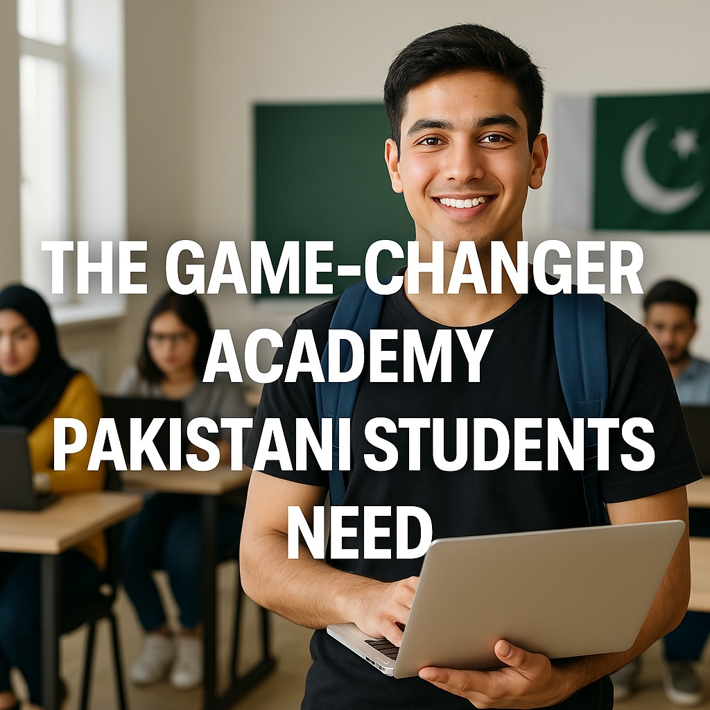 The Game-changer Academy Pakistani Students need?